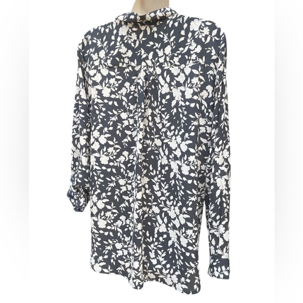 PLEIONE FLORAL BLOUSE SIZE XL - Picture 4 of 7